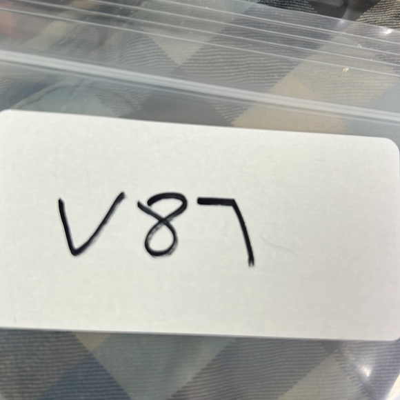 Men's Frank and Oak Plaid Blue Flannel Shirt size Large - Picture 6 of 6